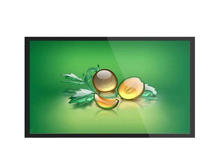 Wall mounted advertising machine