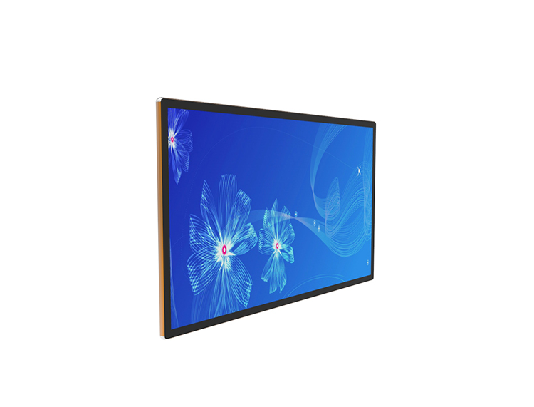 40寸壁掛廣告機-金色