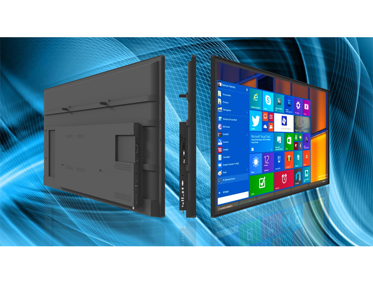 75寸壁掛紅外觸摸